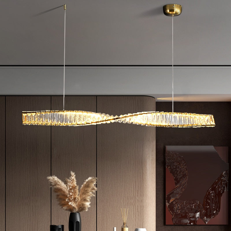 One Spiral Luxury Chandelier