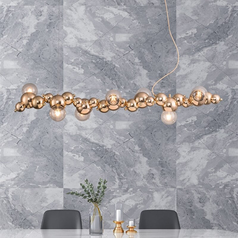 Designer LED Caterpillar Chandelier