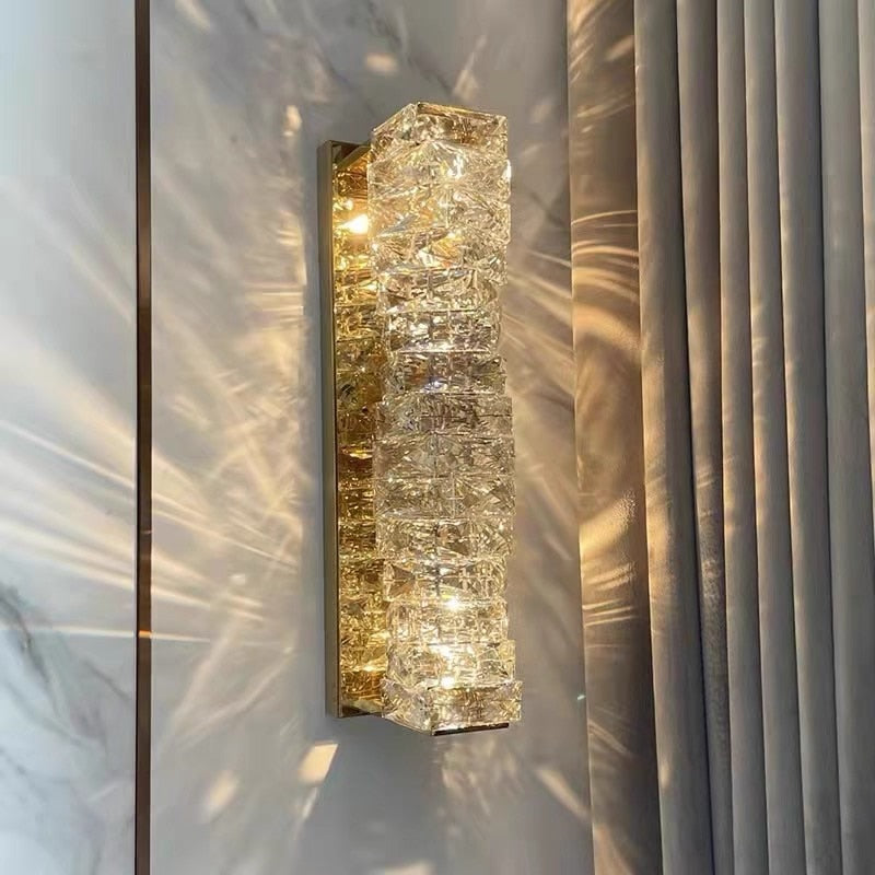 Modern Luxury Crystal Wall Lamp