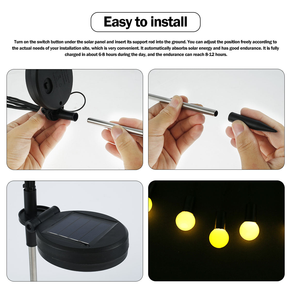 Outdoor Garden Decoration LED Light