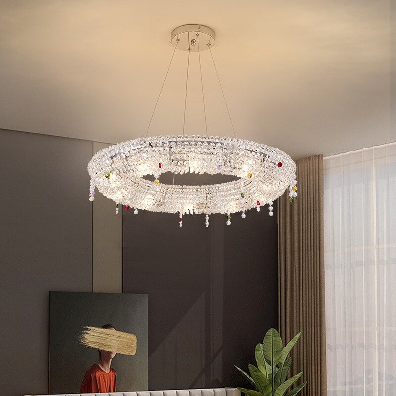 Luxury Villa LED Crystal Chandelier