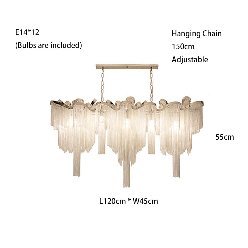 Tassels Large Chandelier