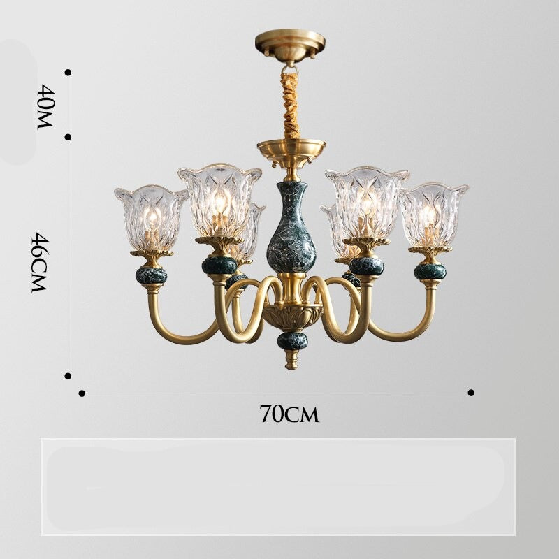 Modern Porcelain Chandelier