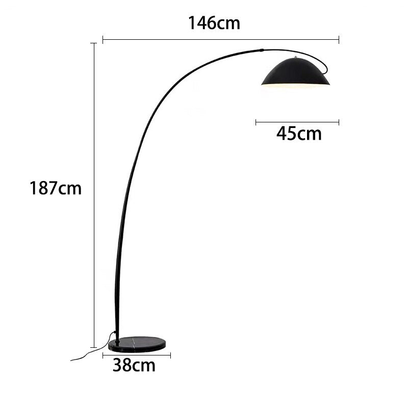 Nordic Fishing Floor Lamp