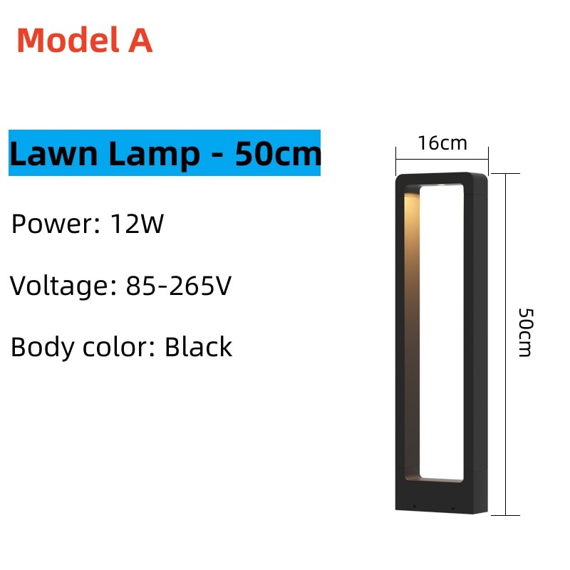 LED Lawn Lamp For Garden Decoration