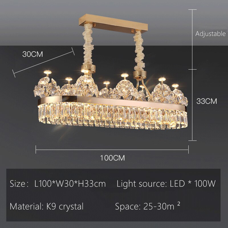 Modern Luxury Crystal Lustre