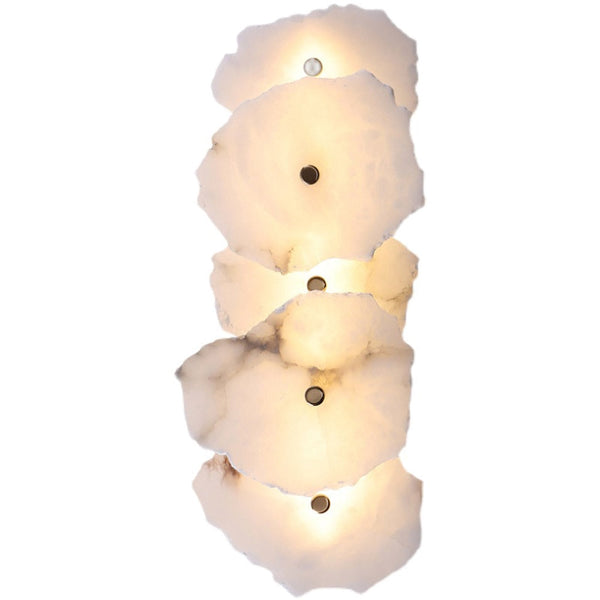 Art Design Marble Wall Lights Gold Applique Murale LED Wall Lamps For Living Room Bedroom Bathroom
