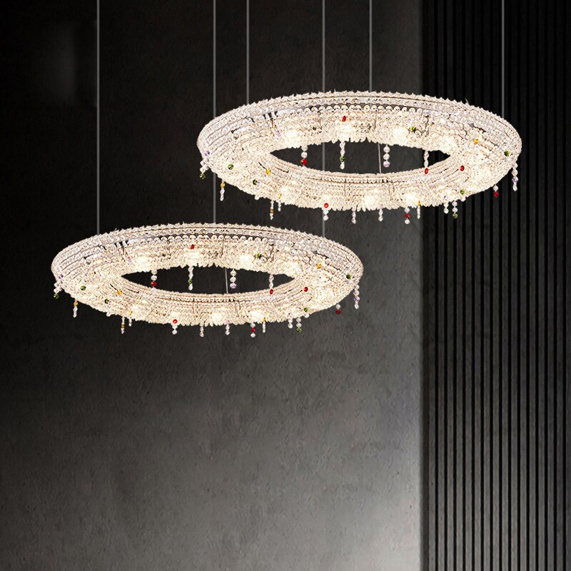 Luxury Villa LED Crystal Chandelier