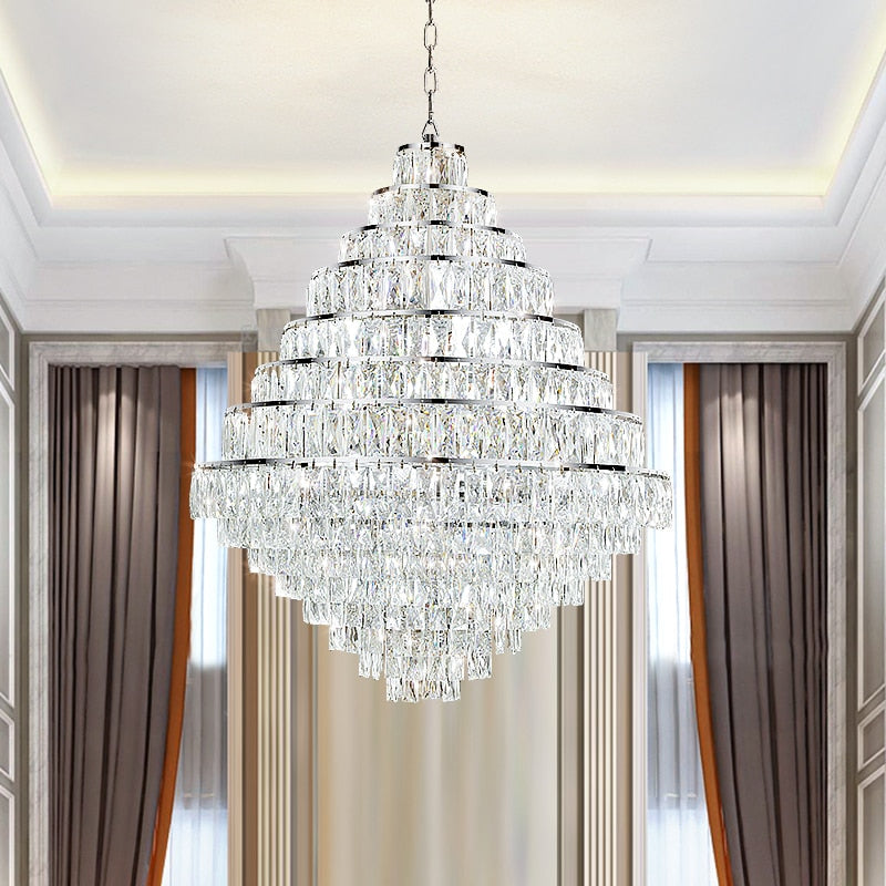 Villa Hollow Duplex Building Chandelier