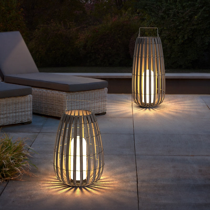 IP65 Waterproof Villa Courtyard Outdoor Landscape Lawn Lamps Solar LED Lights For Garden Patio