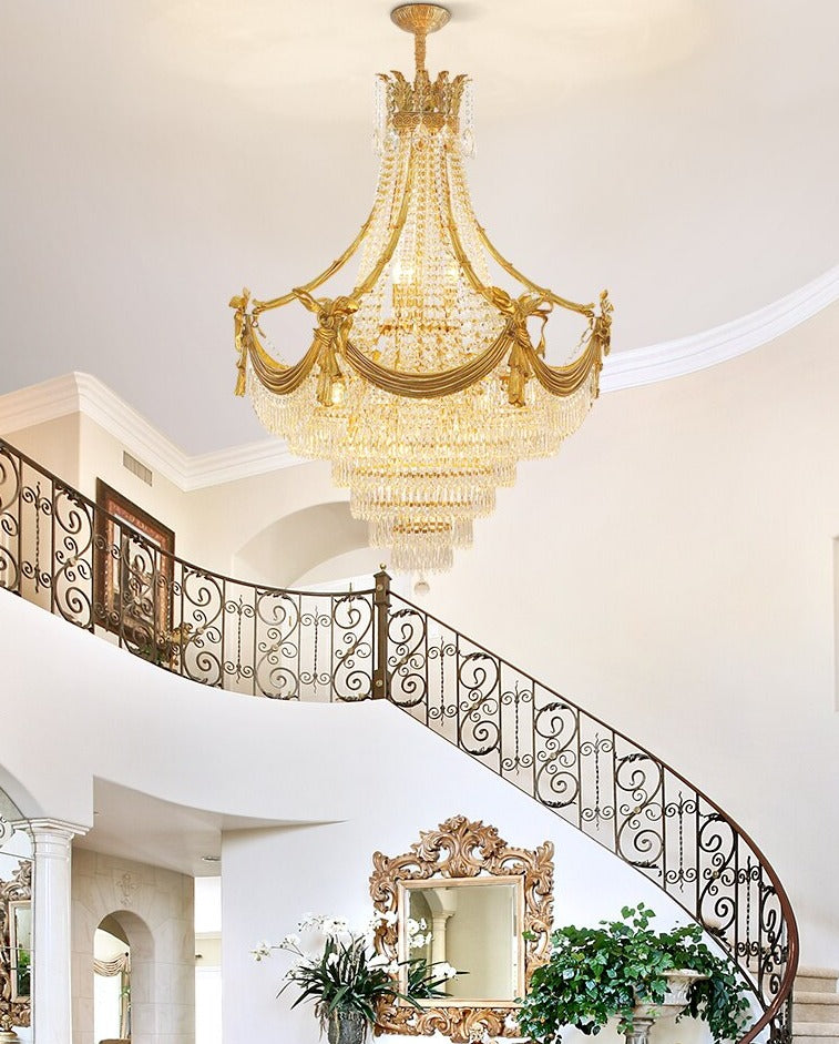 Crown Shape Crystal Chandelier