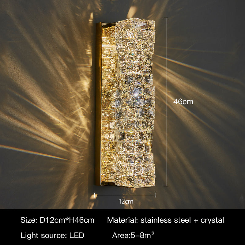 Modern Luxury Crystal Wall Lamp