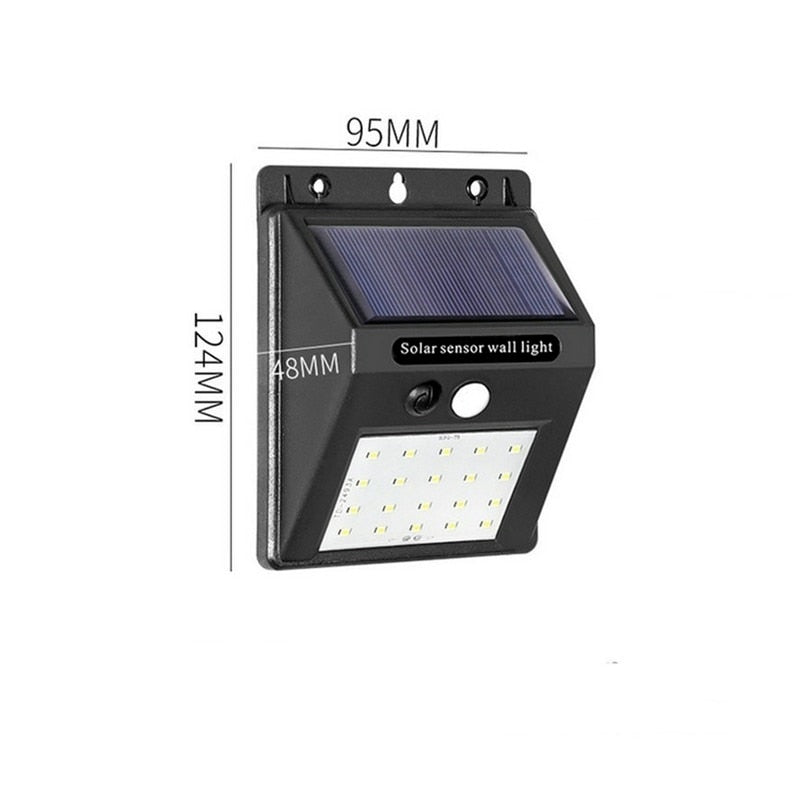 Solar Led Light Outdoor Lamp PIR Motion Sensor