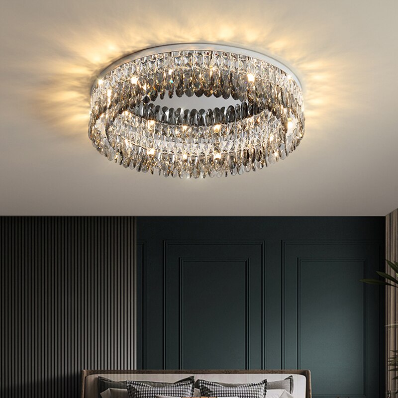 High-End Round Ceiling Chandelier