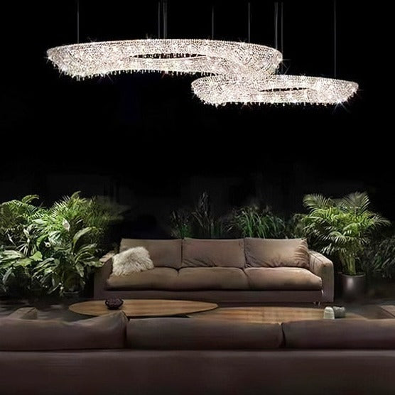 Luxury Villa LED Crystal Chandelier