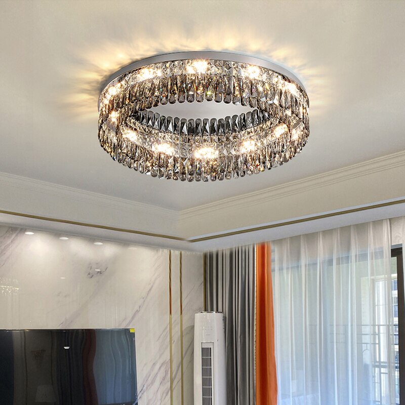 High-End Round Ceiling Chandelier