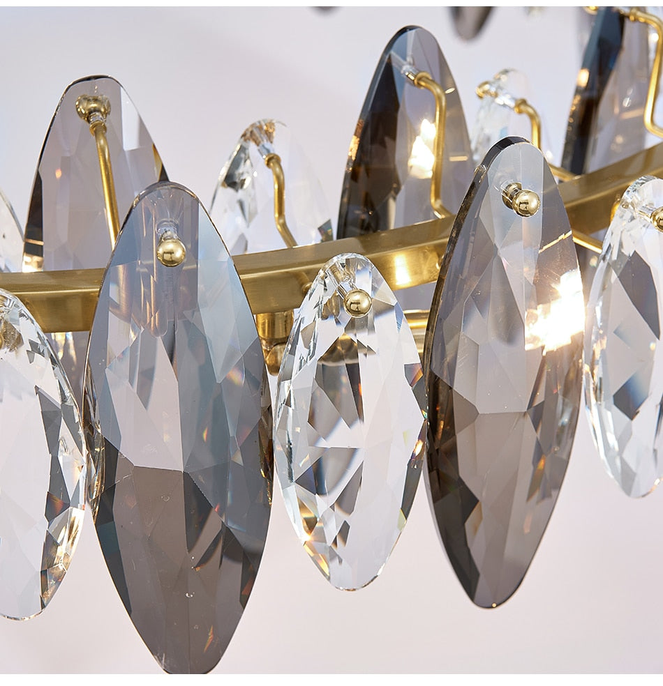 Luxury Modern Hanging Crystal Chandelier