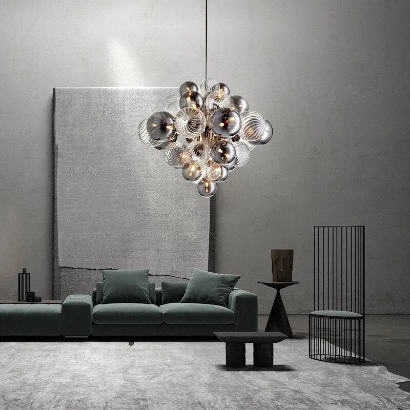 Nordic Creative Glass Metal Pendant Lights