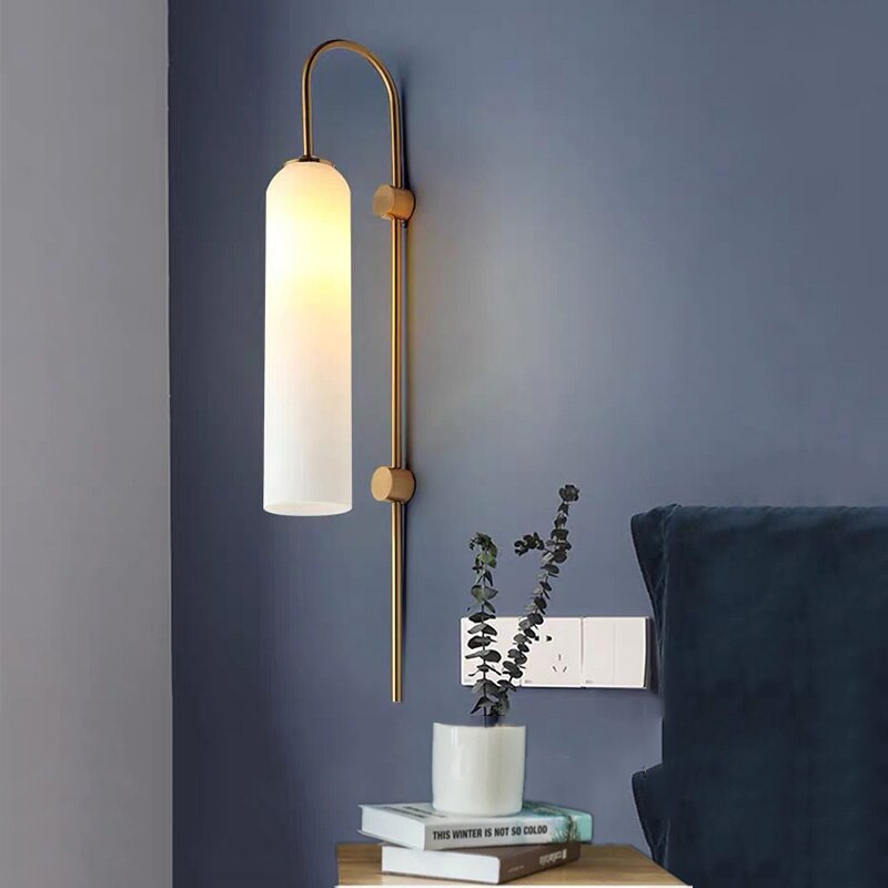 Nordic Glass Shade Wall Lamp