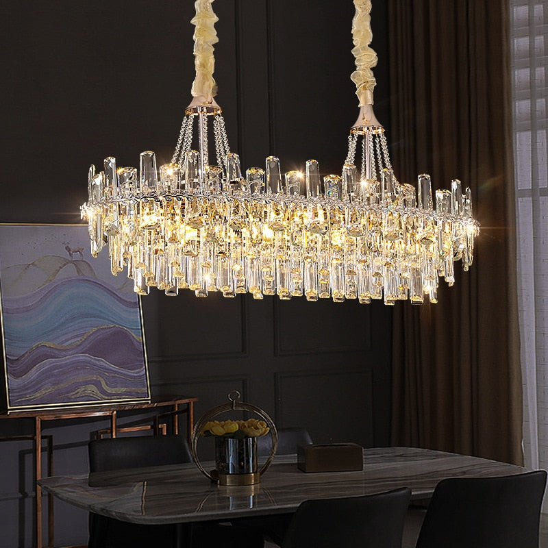 New Modern Light Crystal Chandelier