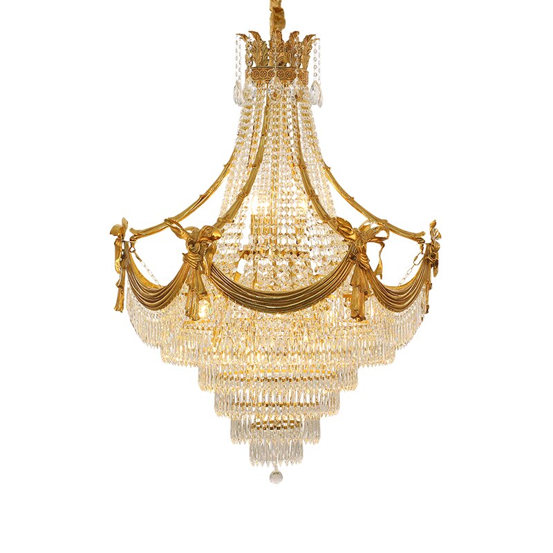 Crown Shape Crystal Chandelier