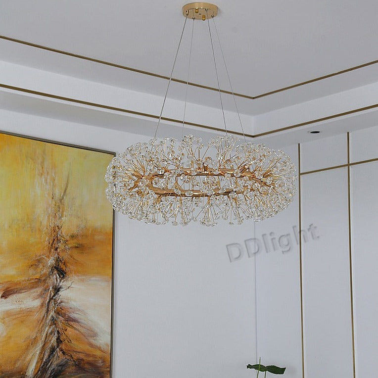 Gold Luxury Circular Chandelier