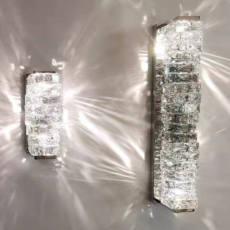 Modern Luxury Crystal Wall Lamp