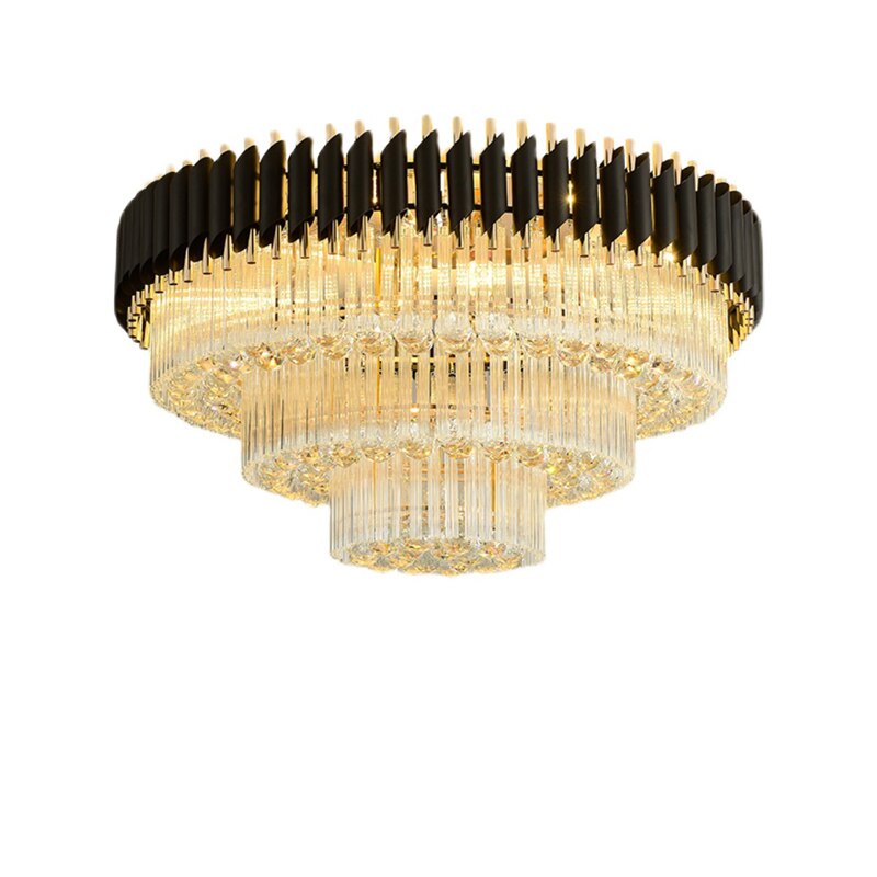 Round Crystal Designer Ceiling Chandelier