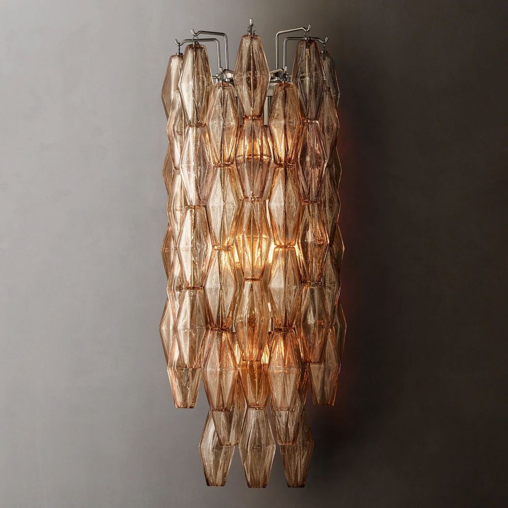 Chiara Rhombus Wall Sconce 30"H