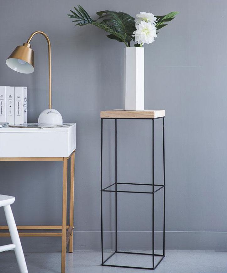 Nico - Modern Nordic Iron Frame Side Table