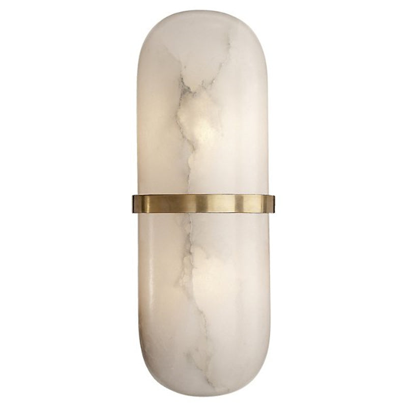 Melange Alabaster Wall Sconce