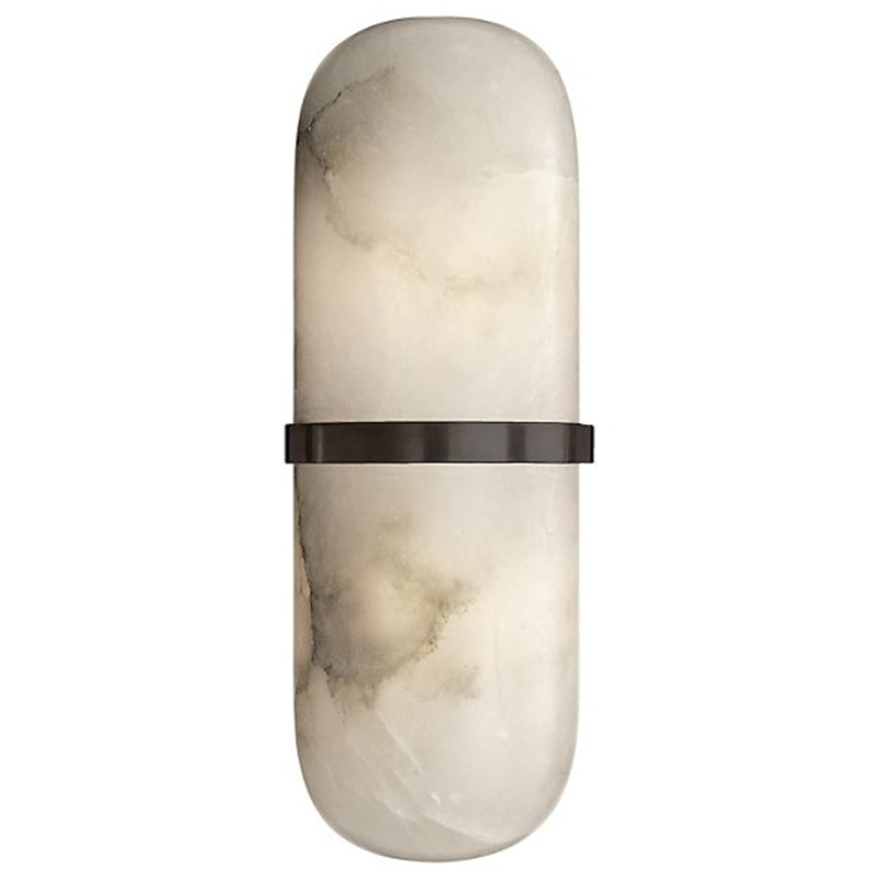 Melange Alabaster Wall Sconce