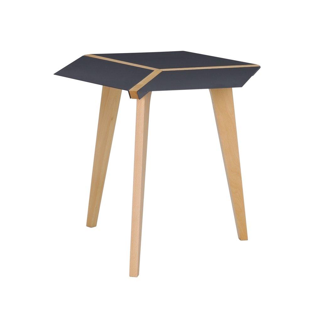 Birch - Hexagon Side Table