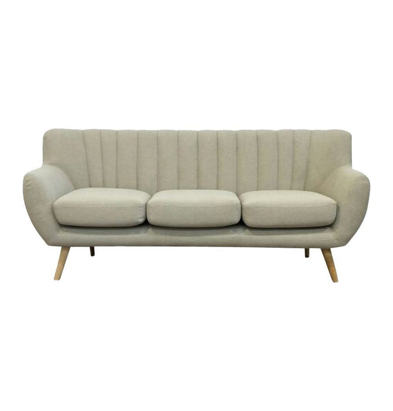 Lilly - Beige 3-Seater Sofa