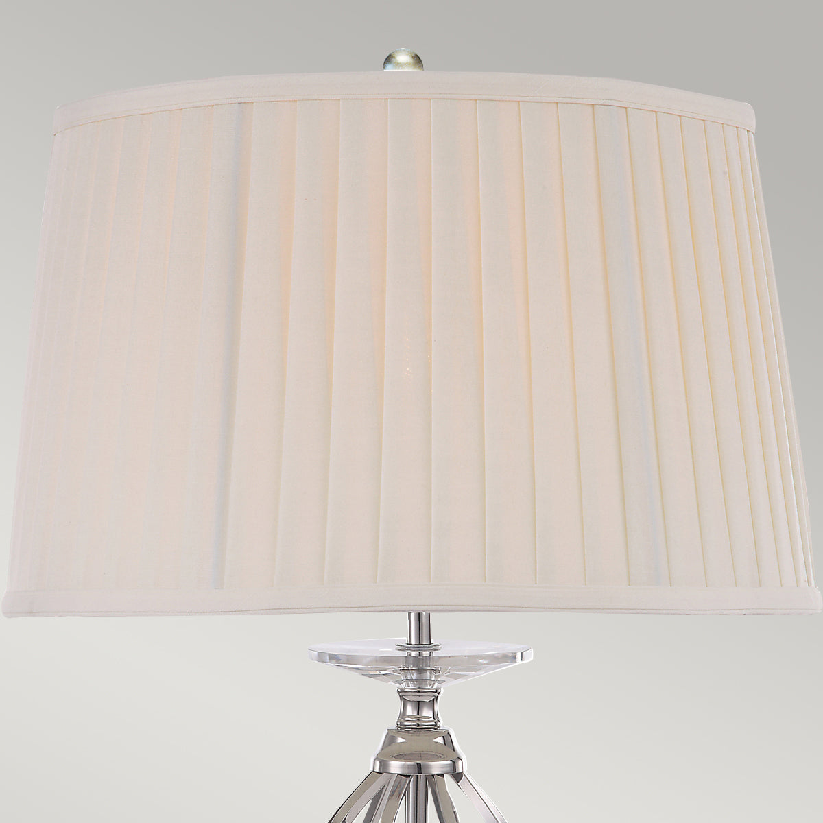 Aegean 1 Light Table Lamp - Polished Nickel