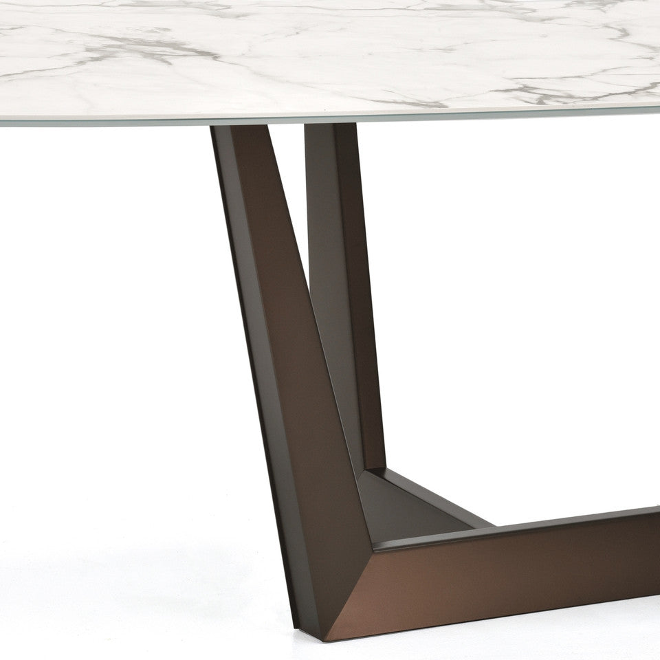 Art Dining Table - Macchia Vecchia Ceramic