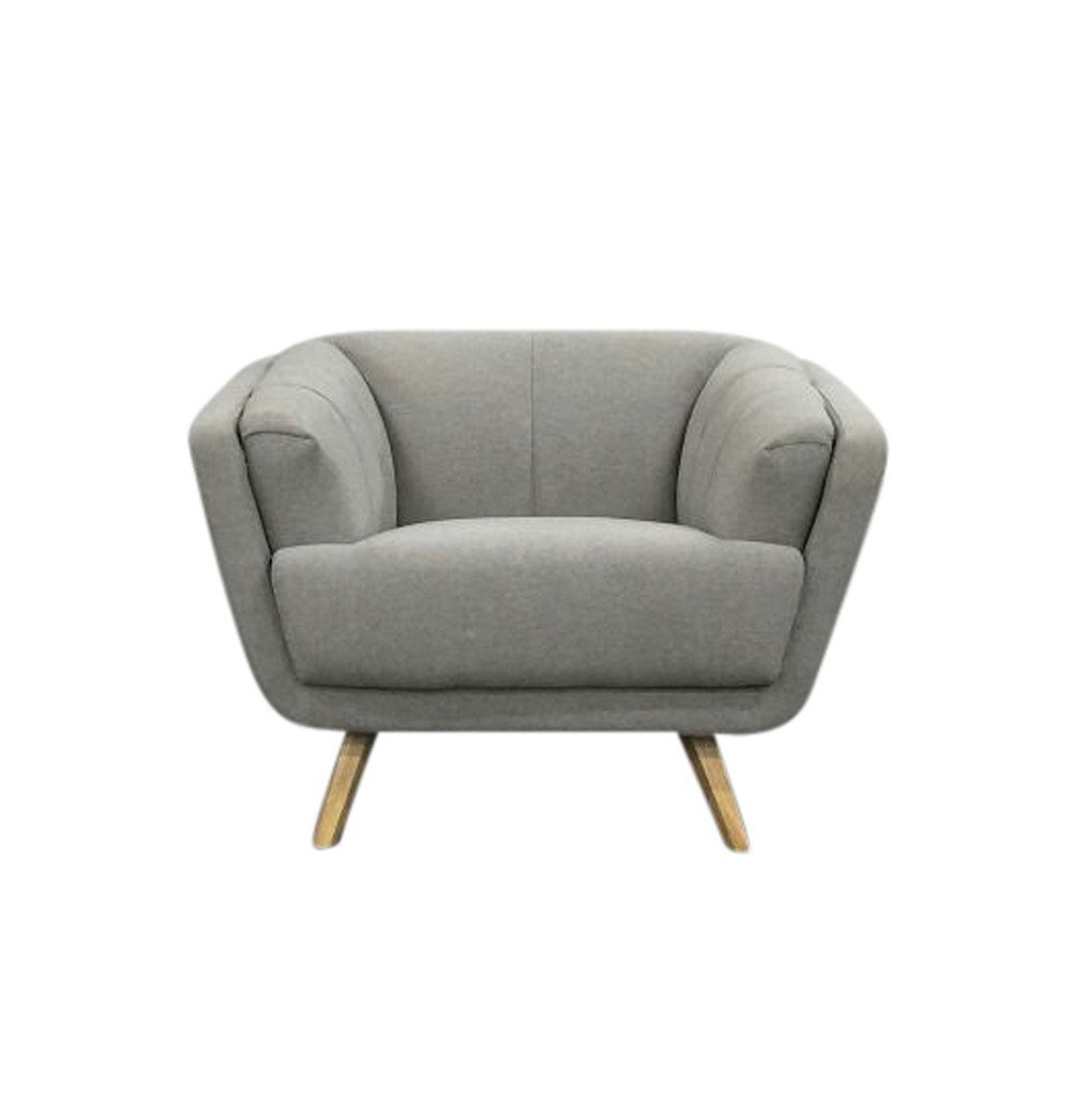 Alice - Light Grey Armchair