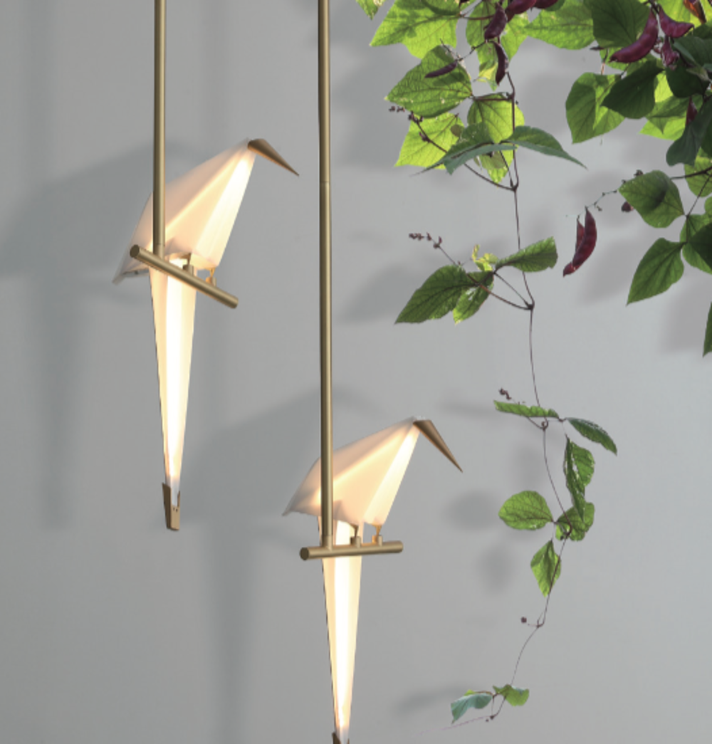 Aleida - Perched Bird Pendant Light