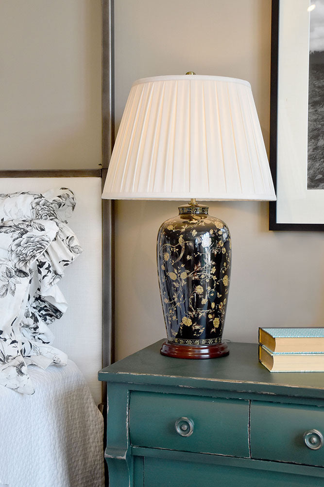 Black Birds Table Lamp