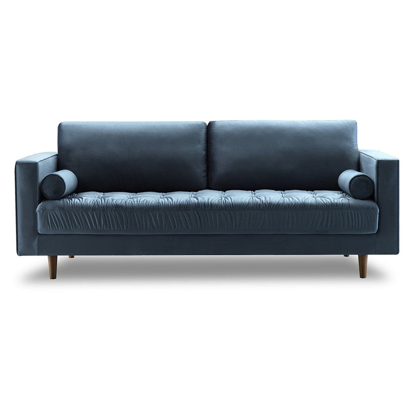 Bente - Tufted Velvet 3-Seater Sofa