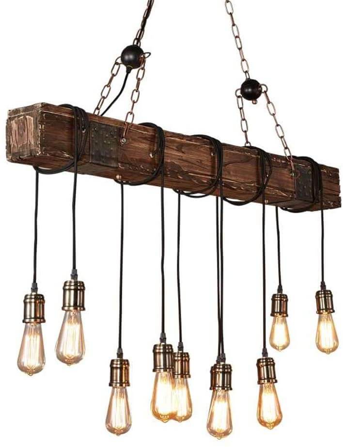 Retro Farmhouse Style Chandelier