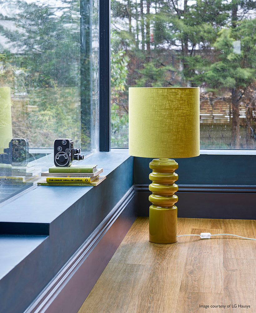 Contour Table Lamp - Lime