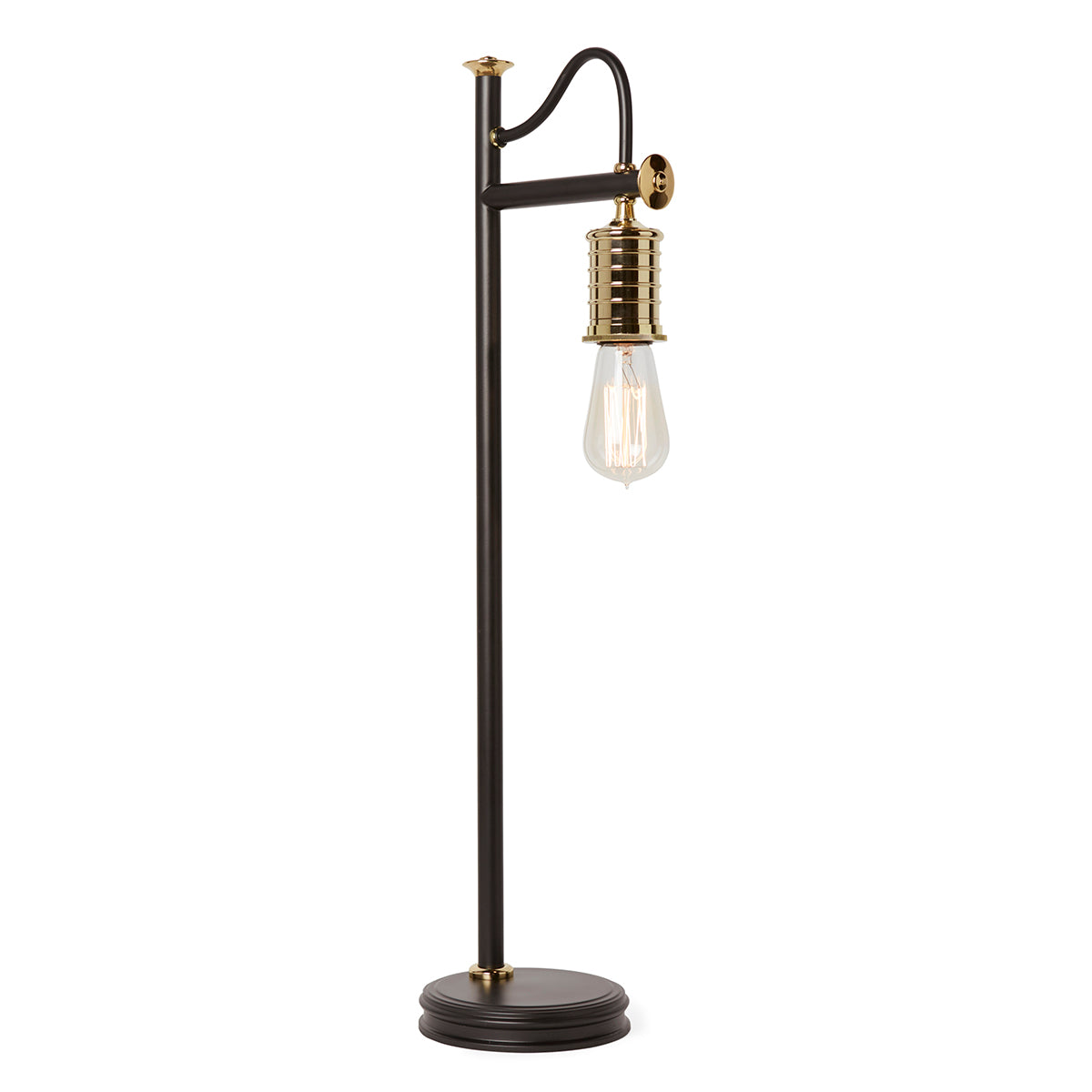 Douille Table Lamp - Black/Polished Brass