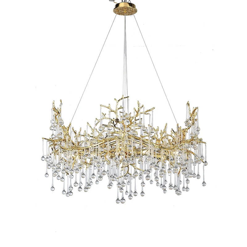 Luxury Crystal Led Tree Branch Chandelier