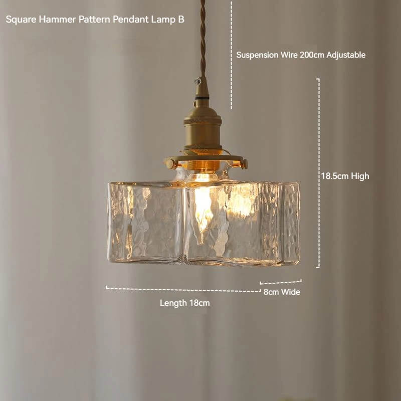 Japanese Pendant Lamp Transparent