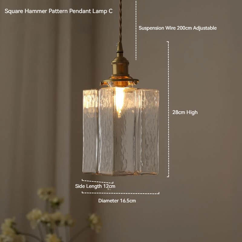 Japanese Pendant Lamp Transparent