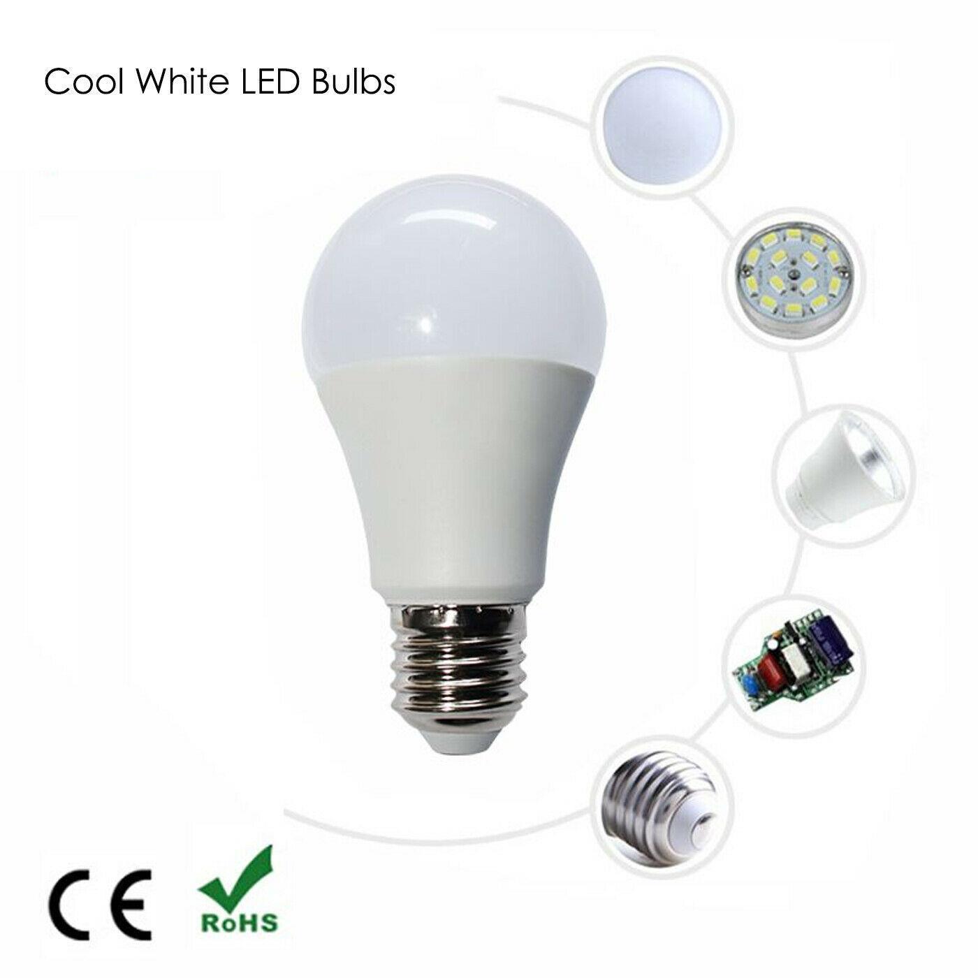 3 Pack LED Light Bulbs E27