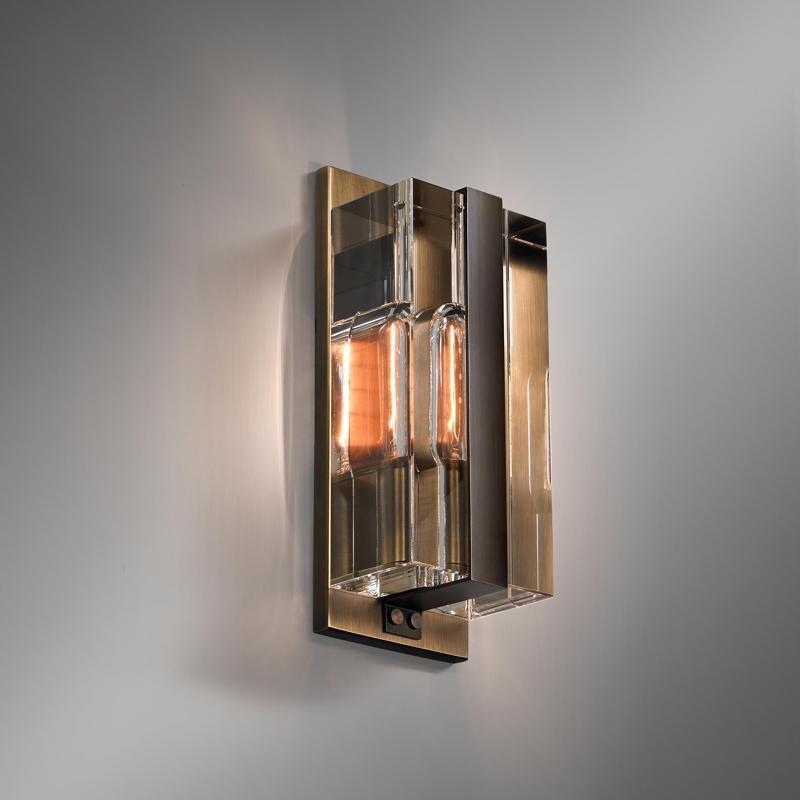 Candice Crystal Wall Sconce (medium), Modern Indoor Wall Lamp