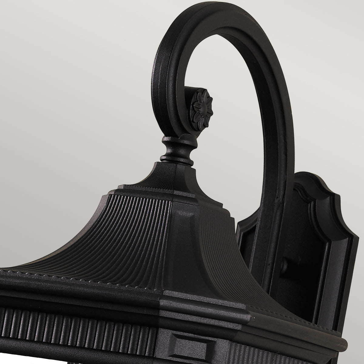 Cotswold Lane Wall Lantern - Black