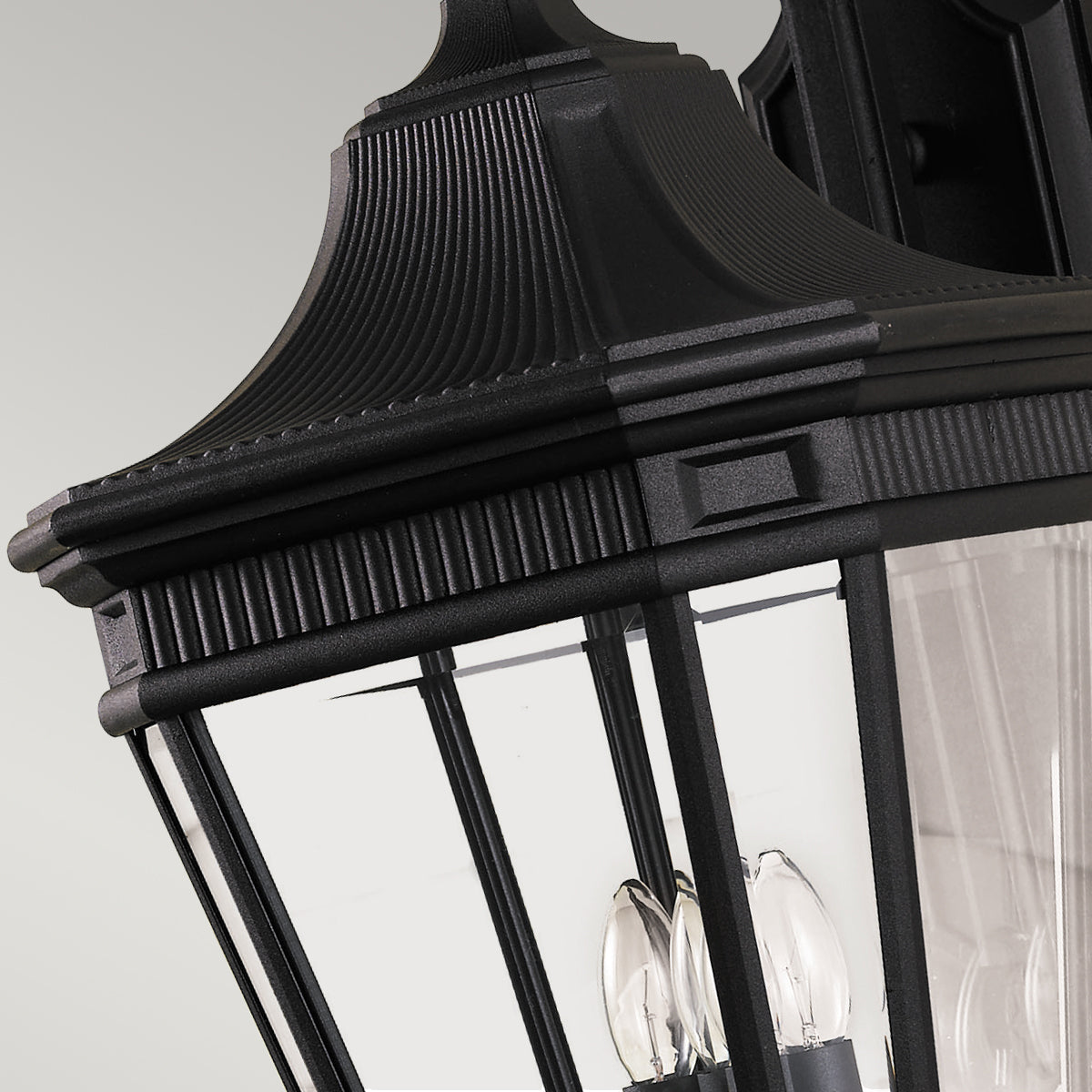 Cotswold Lane Wall Lantern - Black